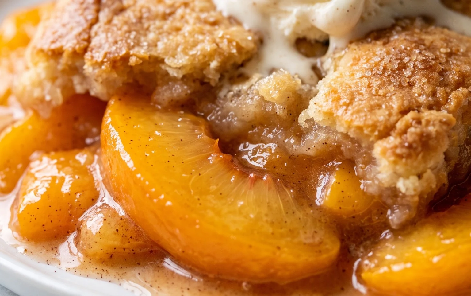 Fresh Peach Cobbler