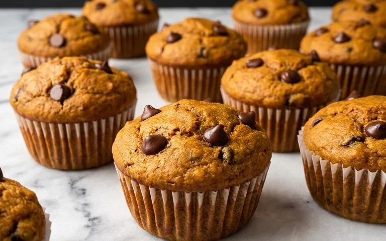 Cozy Pumpkin Chocolate Chip Muffins Easy Recipe