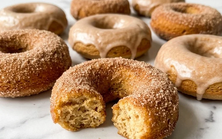 Easy Baked Apple Cider Donuts – Lighter Treat