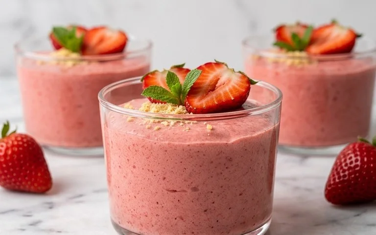 Easy Strawberry Mousse Recipe – Light & Decadent