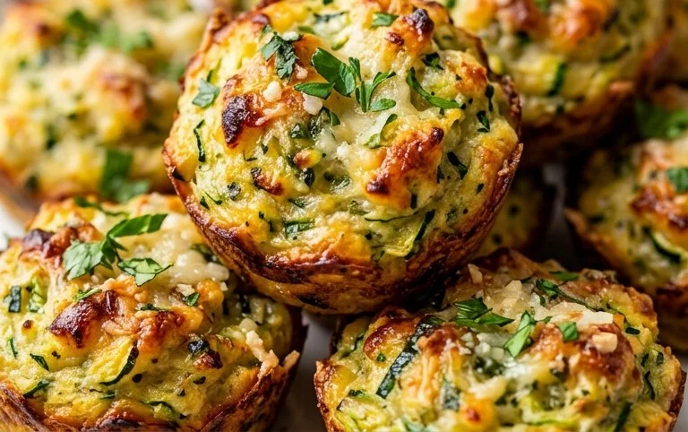 Zucchini Garlic Bites