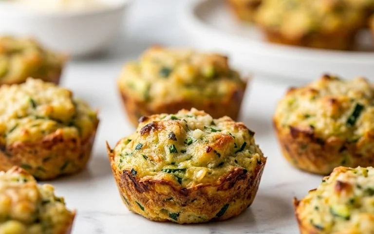 Easy Zucchini Garlic Bites Appetizer