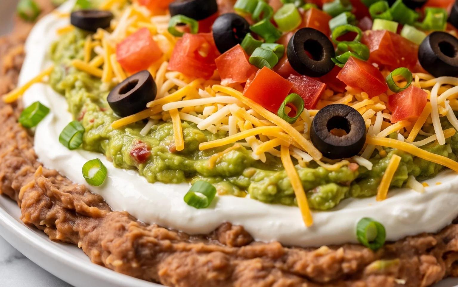Halloween Taco Dip